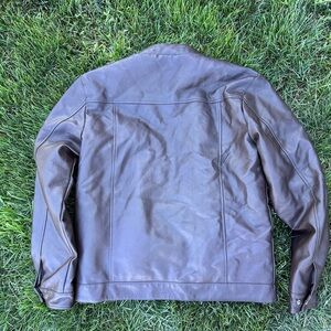 Men's Brown Leather Jacket